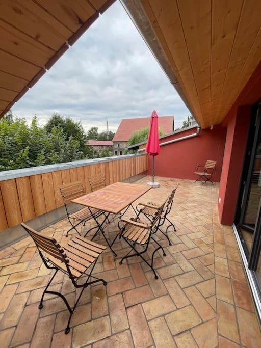 Grosse Wohnung Mit Loggia Templin Ngoại thất bức ảnh
